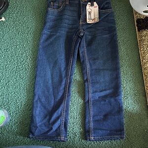 Levi's Boys Dark Blue Straight Jeans